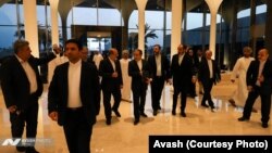 Ирандын делегациясы сүйлөшүү алдында. Оман, 11-май 2025-жыл