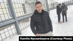 Кирилл Нысанбаев Челябідегі шетелдіктерді уақытша ұстау орталығында. 2024 жыл.