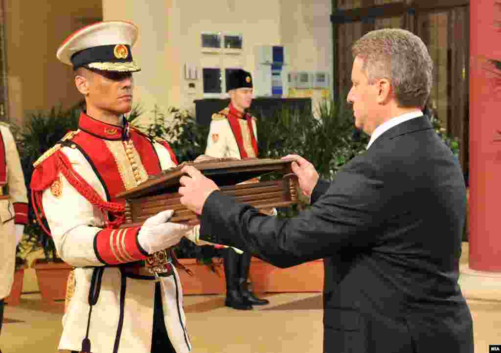 Прослава на 20-годишнината од референдумот за самостојност на Македонија. 