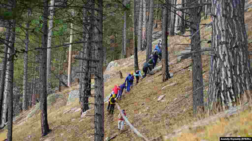 Вгору по схилу Джаді-Бурун