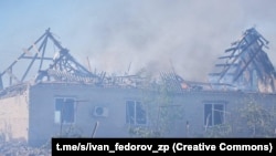 Наслідки одного з попередніх ударів РФ у Запорізькій області, фото ілюстративне