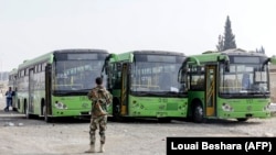 Автобуси від уряду Сирії для евакуації
