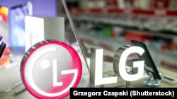 LG Electronics компаниясынын логосу.
