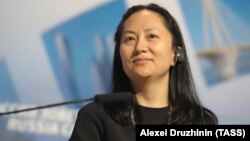 Кытайдын "Хуавей" компаниясынын каржылык директору Мэн Ванчжоу. 2-октябрь, 2014-жыл. 