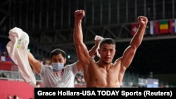 Акжол - Олимпиаданын финалына чыккан экинчи спортчу