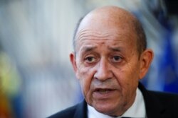Jean-Yves Le Drian francia külügyminiszter
