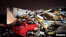 Prizor iz savezne države Tenesi poslije jake oluje, 9. decembra 2023.