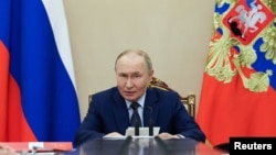 Рускиот претседател Владимир Путин, Москва, 22 септември 2025 година.