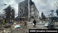 Наслідки російського удару в Ізюмі на Харківщині, архівне фото