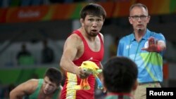 Борец греко-римского стиля Арсен Эралиев.