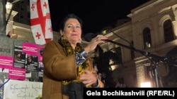 Грузиянын президенти Саломе Зурабишвили. 22-декабрь, 2024-жыл. Тбилиси.