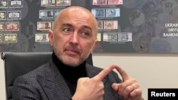 Кіраўнік Цэнтральнага банка Ўкраіны Андрэй Пышны