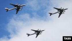 Russian Tu-95 bombers 