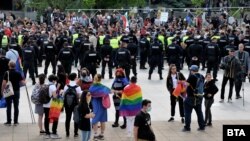 Първият гей прайд в Бургас.