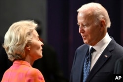 Președintele Comisiei Europene, Ursula vin der Leyen și președintele SUA, Joe Biden, la summit-ul G20 din Indonezia.