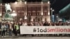 Serbia-- Protest '1 of 5 million' in Belgrade, September 21, 2019. 