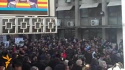 Protestat e opozitës në Maqedoni