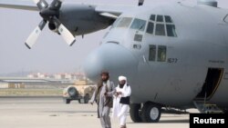 Aeroporti i Kabuli, 31 gusht, 2021.