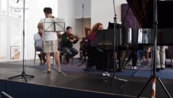 Camerata Regală în repetiție la Festivalul de la Rolandseck (Germania)