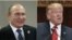 Presidenti i Rusisë, Vladimir Putin (majtas) dhe presidenti i zgjedhur i SHBA-së, Donald Trump.