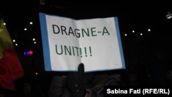 La protestele anti-corupție de la București