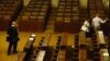 A cseh parlament ülésterme. Dominik Feri nem biztos, hogy még egyszer képviselőként belép ide.
