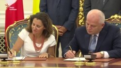 Україна і Канада підписали угоду про створення зони вільної торгівлі (відео)