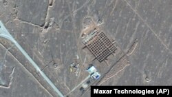 Супутниковий знімок місцевості з підземним ядерним комплексом «Фордо» в Ірані, який за ядерною угодою не має права працювати, 11 грудня 2020 року