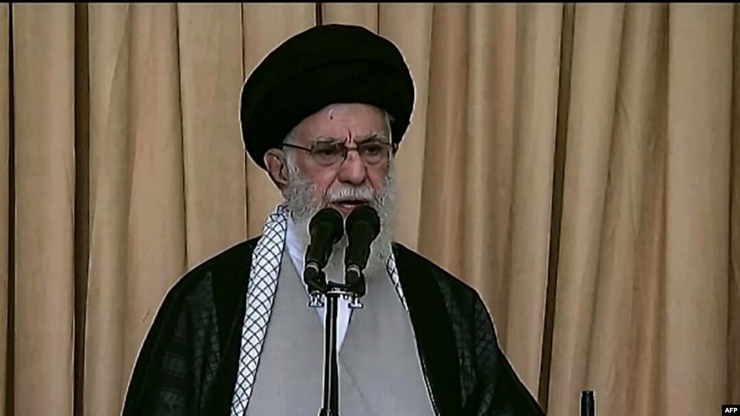 علی خامنهای، رهبر جمهوری اسلامی ایران.