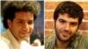 Milad Fadayi (left) and Soleiman Mohammadi were detained by Iran's security forces on January 26.