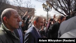 Армениянын өкмөт башчысы Никол Пашинян. Ереван. 2021-жылдын 25-февралы 