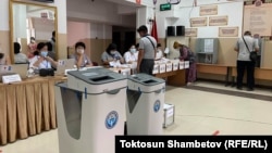 Повторные выборы в местные кенеши, Бишкек. 11 июля 2021 г.