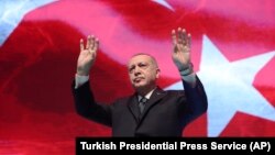 Presidenti i Turqisë, Recep Tayyip Erdogan. Fotografi nga arkivi. 