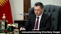 Президент Садыр Жапаров.