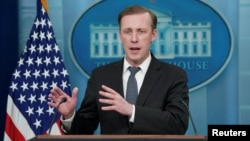 Consilierul american pentru securitate națională, Jake Sullivan, a declarat reporterilor că finanțarea va veni de la Pentagon, care a economisit bani pe contracte.