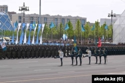 Астанадағы әскери шеру. 7 мамыр 2025 жыл.