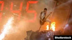 Виступ рок-гурту О.Тorvald із піснею Time у фіналі національного конкурсу, який представлятиме Україну на «Євробачення-2017». Київ, 26 лютого 2017 року