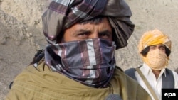 Taliban spokesman Zabihullah Mujahid in 2008