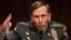 U.S. -- US General David Petraeus gestures during the Senate Intelligence Committee hearing on his nomination to be director of the Central Intelligence Agency in Washington, June 23, 2011