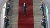 Vladimir Putin in the Kremlin in Moscow after his inauguration ceremony for another new term as Russia's president on May 7.