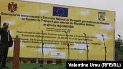 La ceremonia de inaugurare a gazoductului Iași-Ungheni, 27 august 2013