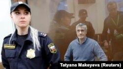 Michael Calvey, fondatorul Baring Vostok, în sala de judecată la Moscova, februarie 2019