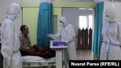 Kabul's Afghan-Japan Hospital, where Aryubi and his family sought treatment, has blamed inexperienced staffers for the fact that 10 percent to 15 percent of test results aren't delivered on time.