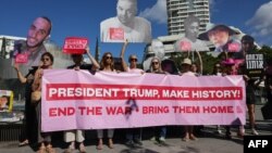 Барымтадагыларды бошотуу талабы коюлган акция.