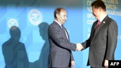 Владимир Путин и Си Цзиньпин.