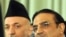 Karzai and Zardari in Islamabad in September