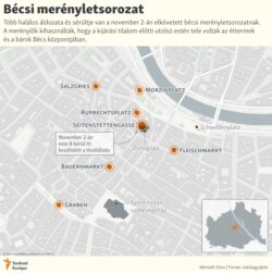 vienna shooting map infographic hun