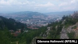 Lokacija stratišta Kazani iznad Sarajeva (13. juni 2016.)