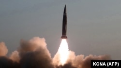 Тест на тактички насочен проектил од нов тип на непозната локација, 25 март 2021 година