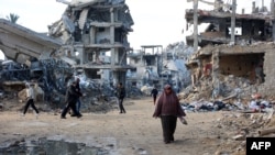 ویرانه‌های‌ محله شجاعیه در شهر غزه، دی ۱۴۰۳